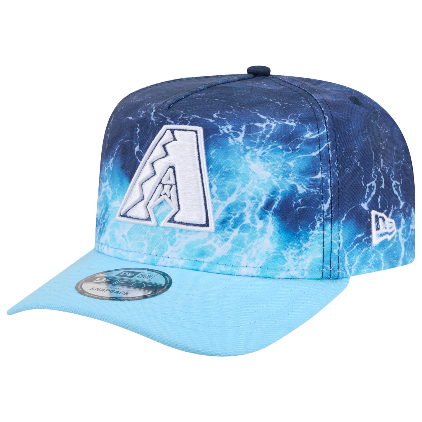 New Era Diamondbacks Deep Water 950 A Frame Cap - Men's - Teal/Blue