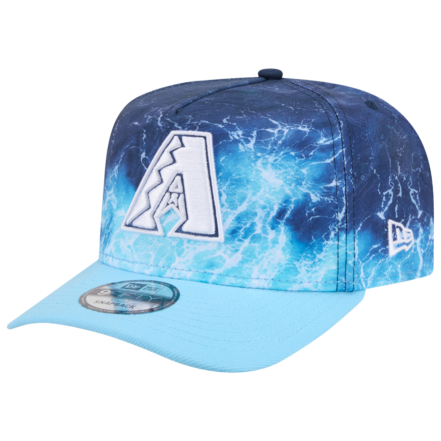 New Era Diamondbacks Deep Water 950 A Frame Cap - Men's - Teal/Blue