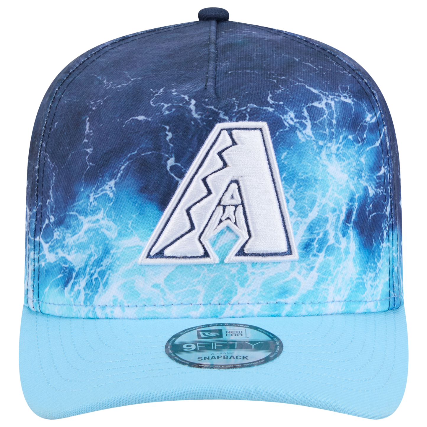 New Era Diamondbacks Deep Water 950 A Frame Cap - Men's - Teal/Blue