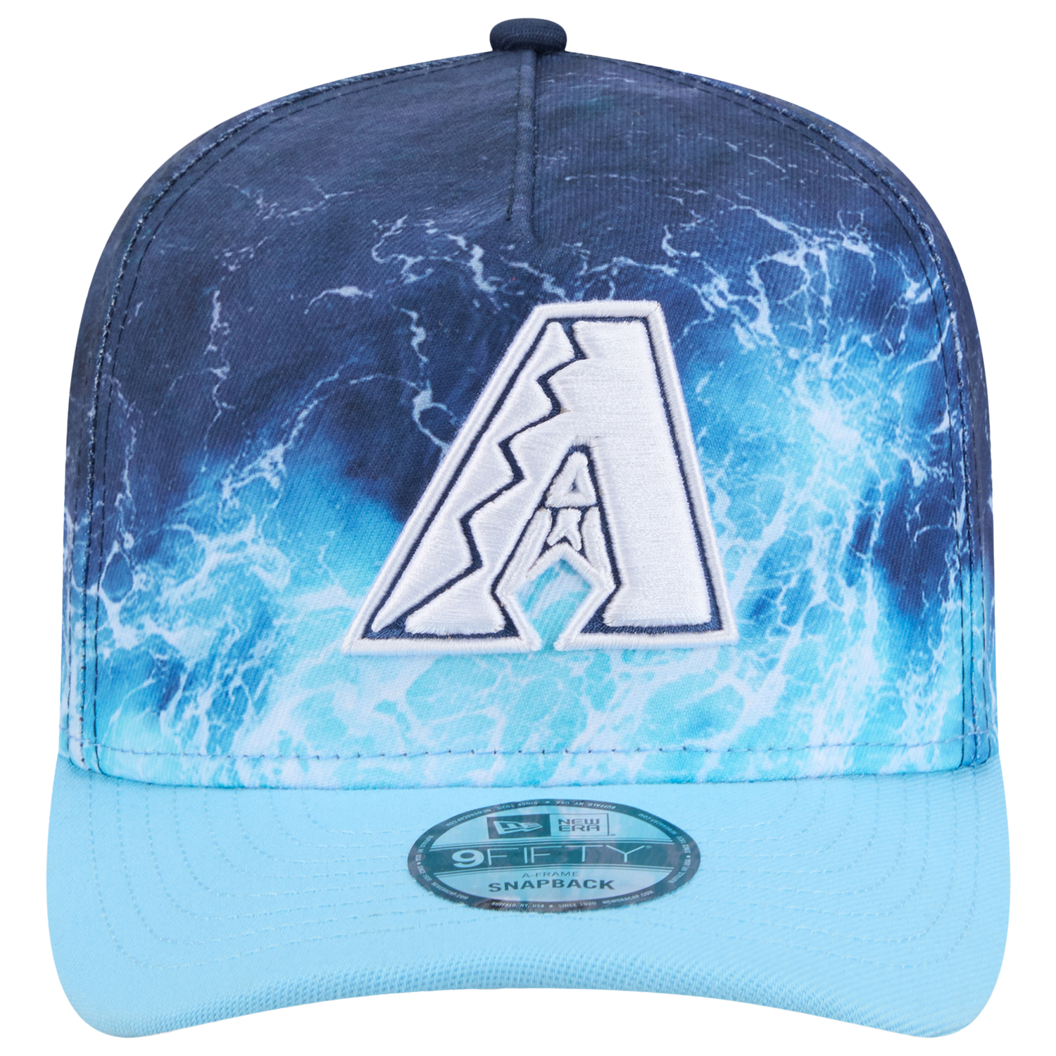 New Era Diamondbacks Deep Water 950 A Frame Cap - Men's - Teal/Blue