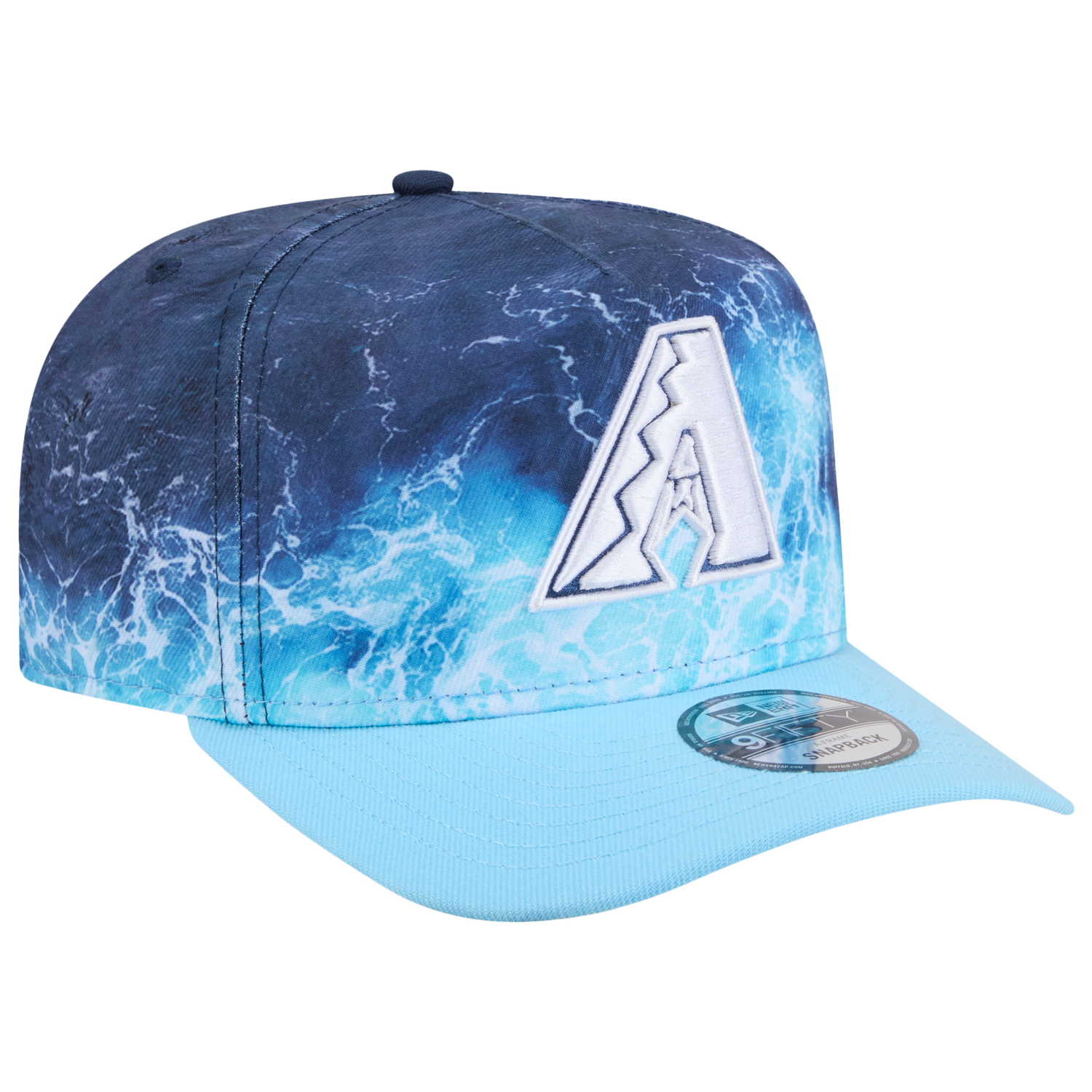 New Era Diamondbacks Deep Water 950 A Frame Cap - Men's - Teal/Blue