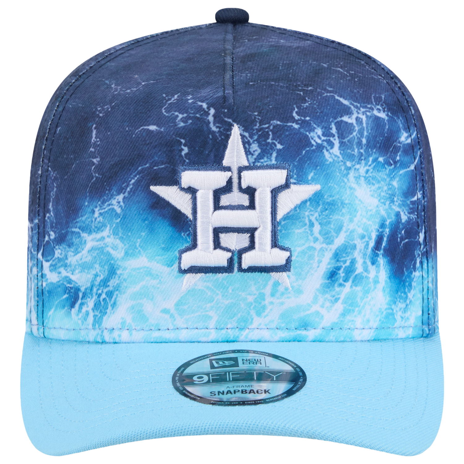 New Era Astros Deep Water 950 A Frame Cap - Men's - Blue/Teal