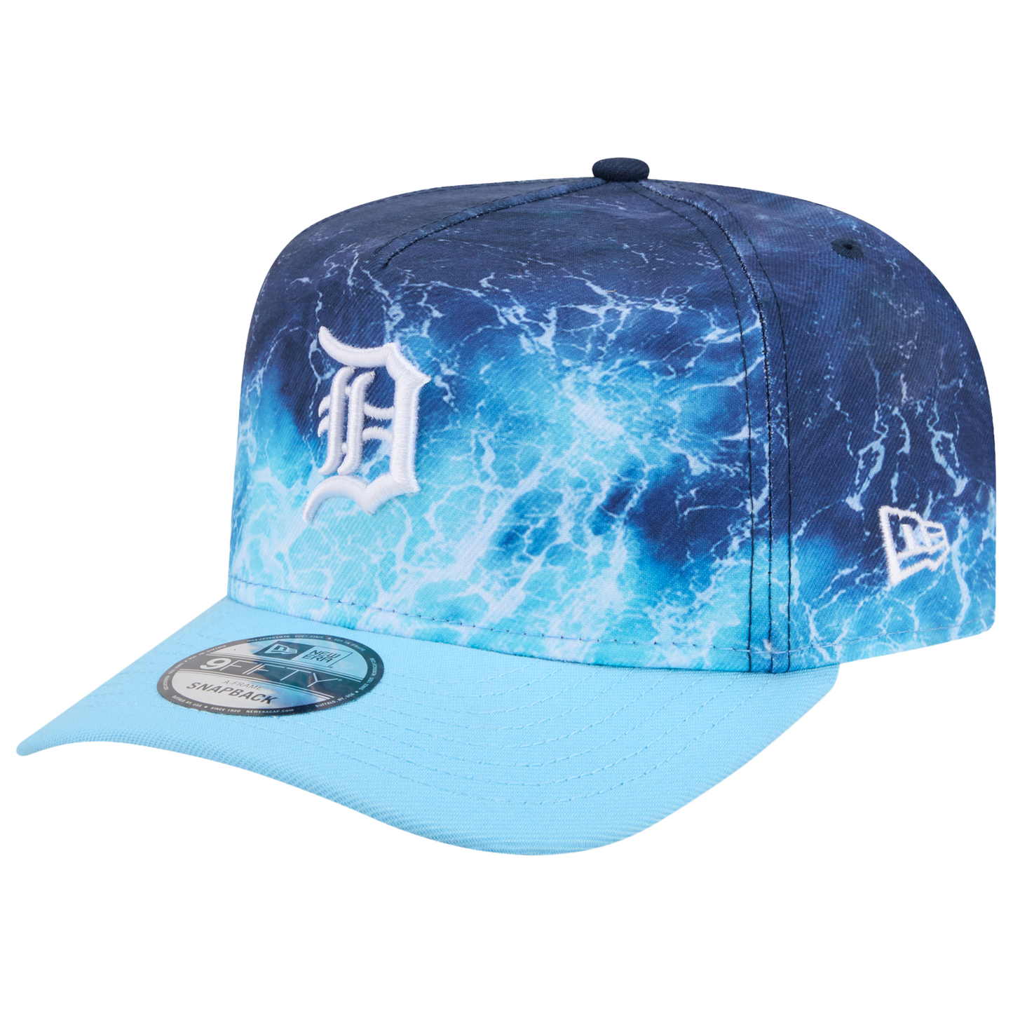 New Era Tigers Deep Water 950 A Frame Cap - Men's - Blue/Teal
