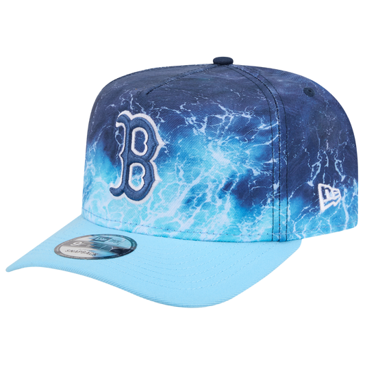 New Era Red Sox Deep Water 950 A Frame Cap - Men's - Blue/Teal