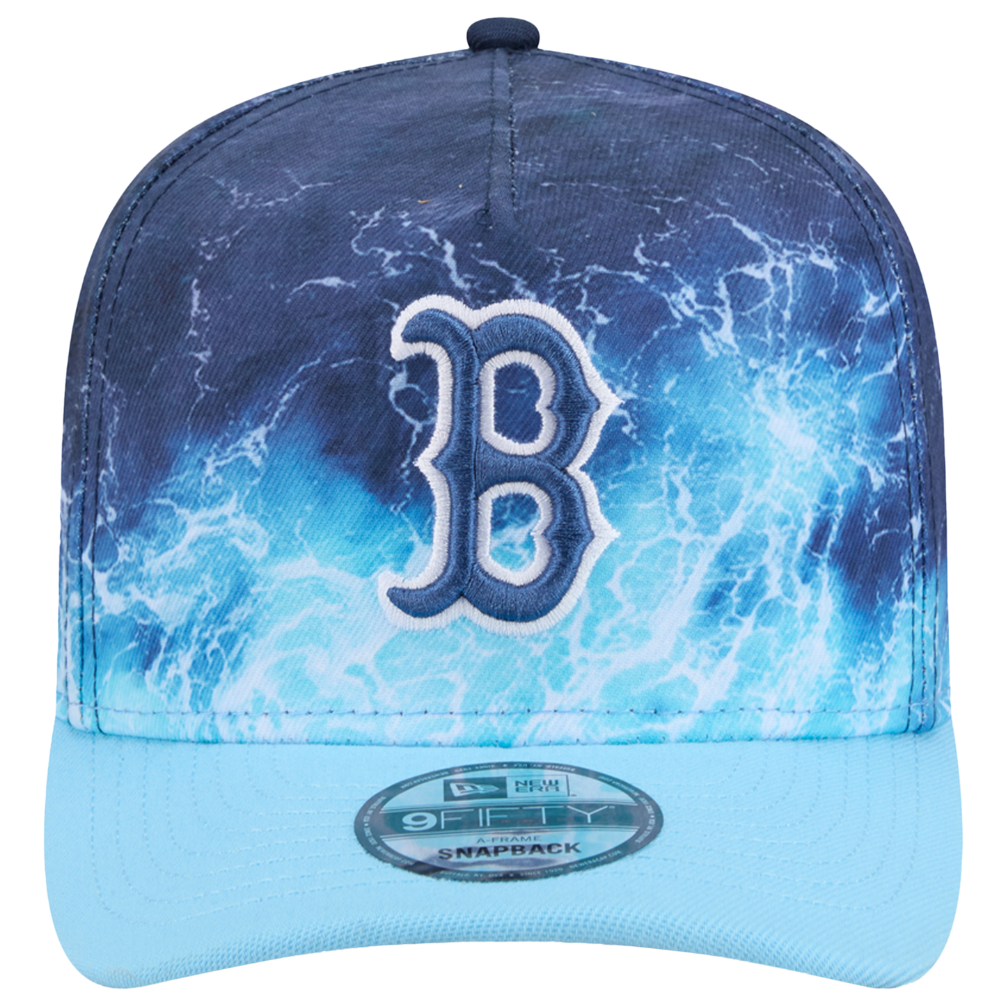 New Era Red Sox Deep Water 950 A Frame Cap - Men's - Blue/Teal