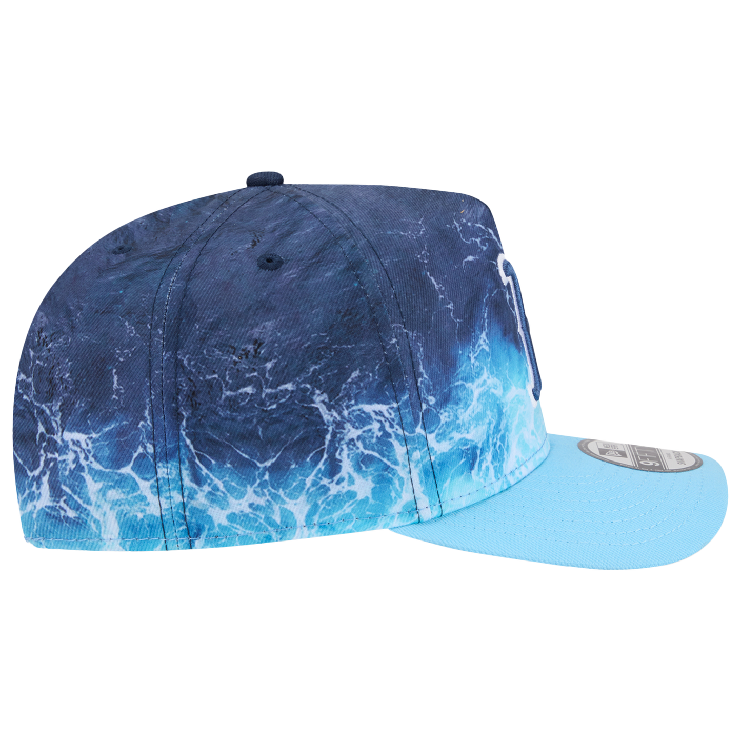 New Era Red Sox Deep Water 950 A Frame Cap - Men's - Blue/Teal