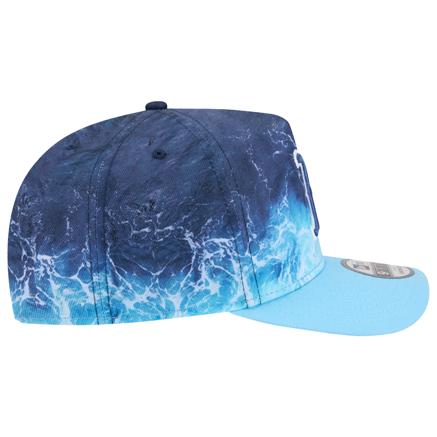 New Era Red Sox Deep Water 950 A Frame Cap - Men's - Blue/Teal
