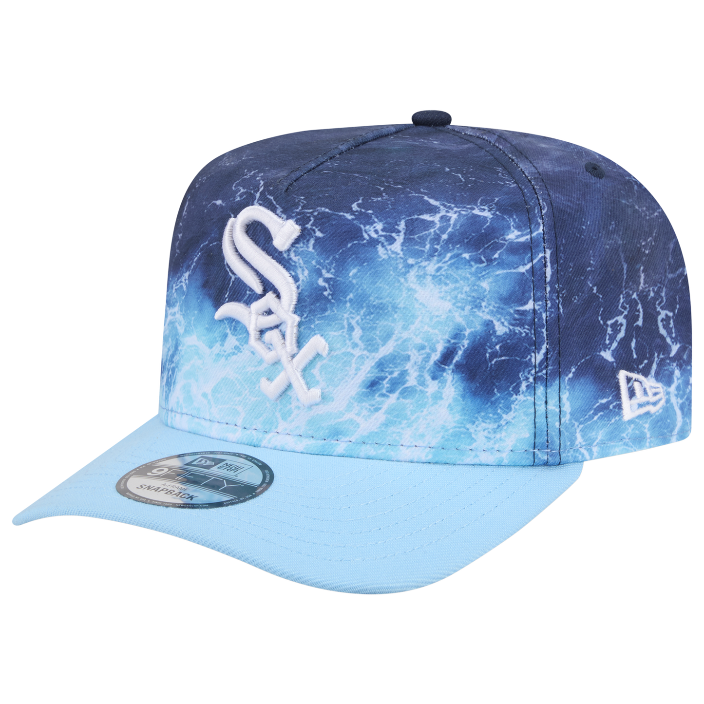 New Era White Sox Deep Water 950 A Frame Cap - Men's - Blue/Teal