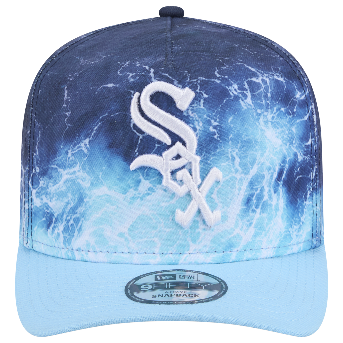 New Era White Sox Deep Water 950 A Frame Cap - Men's - Blue/Teal