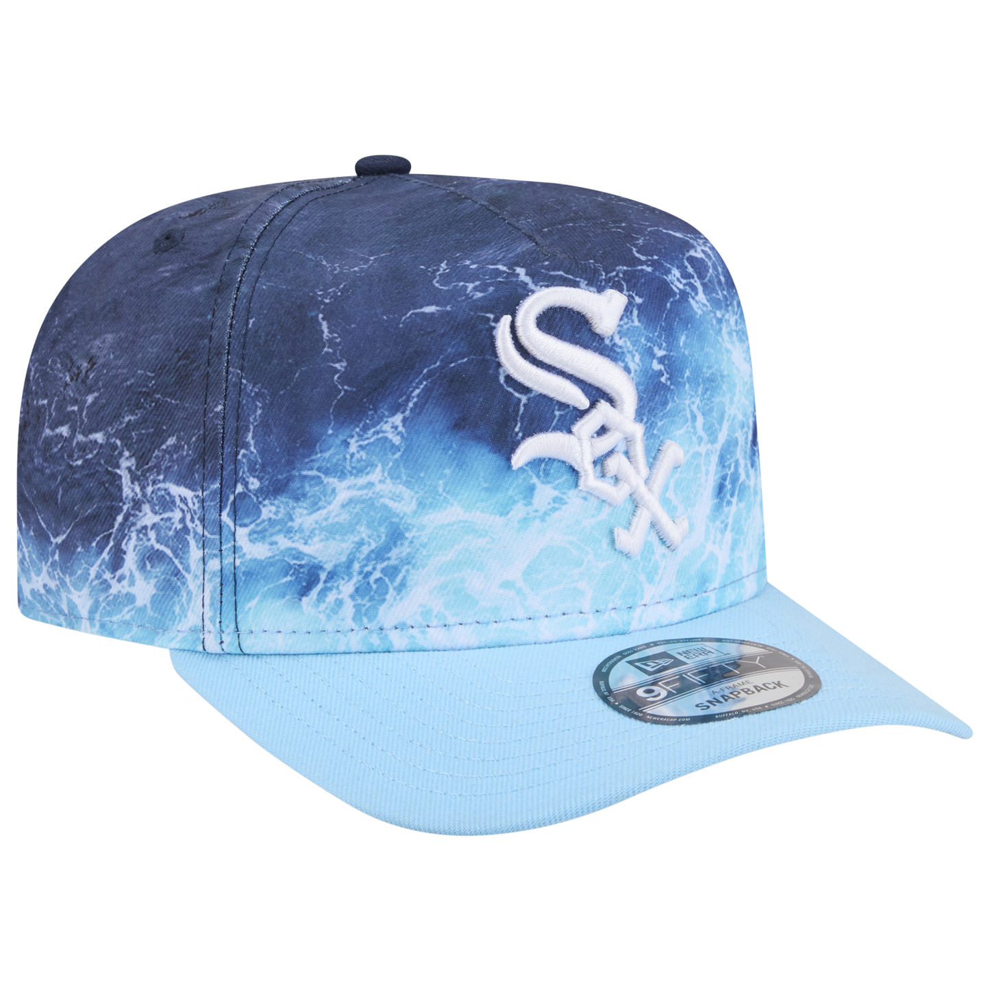 New Era White Sox Deep Water 950 A Frame Cap - Men's - Blue/Teal