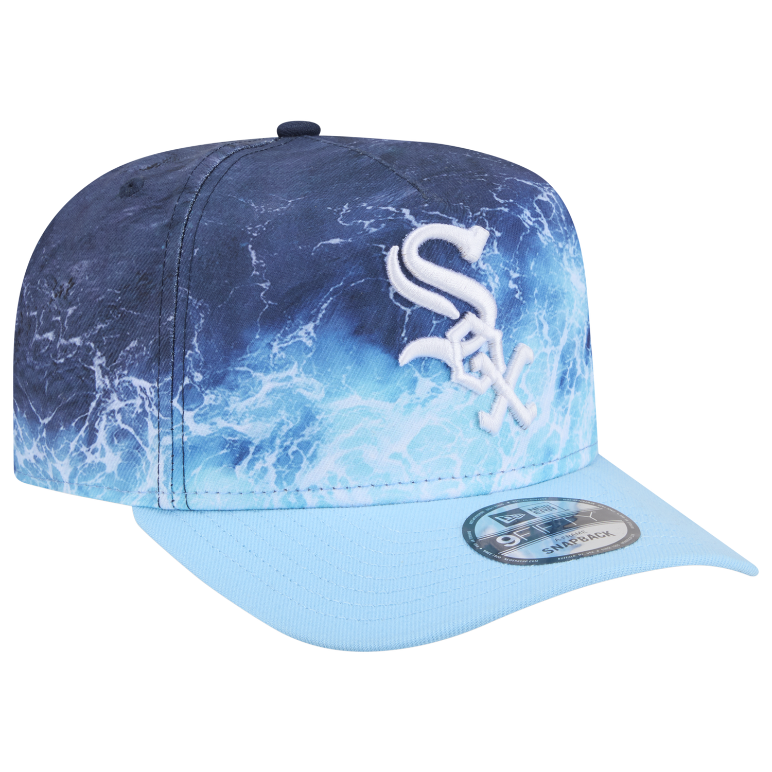 New Era White Sox Deep Water 950 A Frame Cap - Men's - Blue/Teal