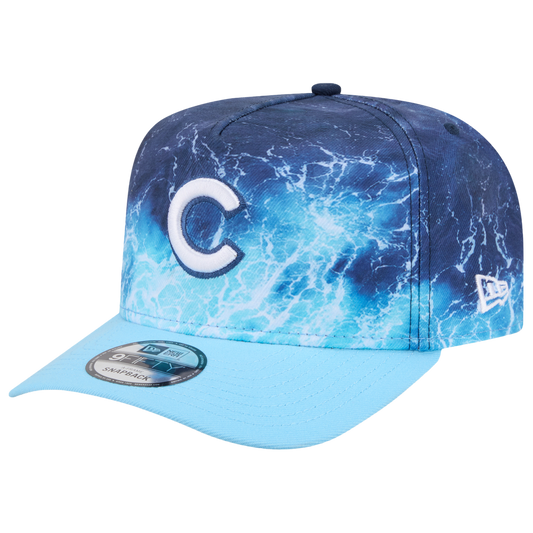 New Era Cubs Deep Water 950 A Frame Cap - Men's - Blue/Teal
