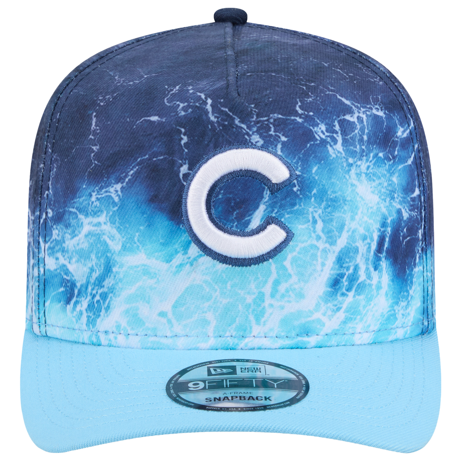 New Era Cubs Deep Water 950 A Frame Cap - Men's - Blue/Teal