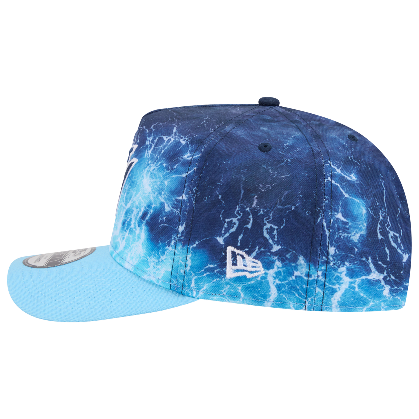 New Era Marlins Deep Water 950 A Frame Cap - Men's - Blue/Teal