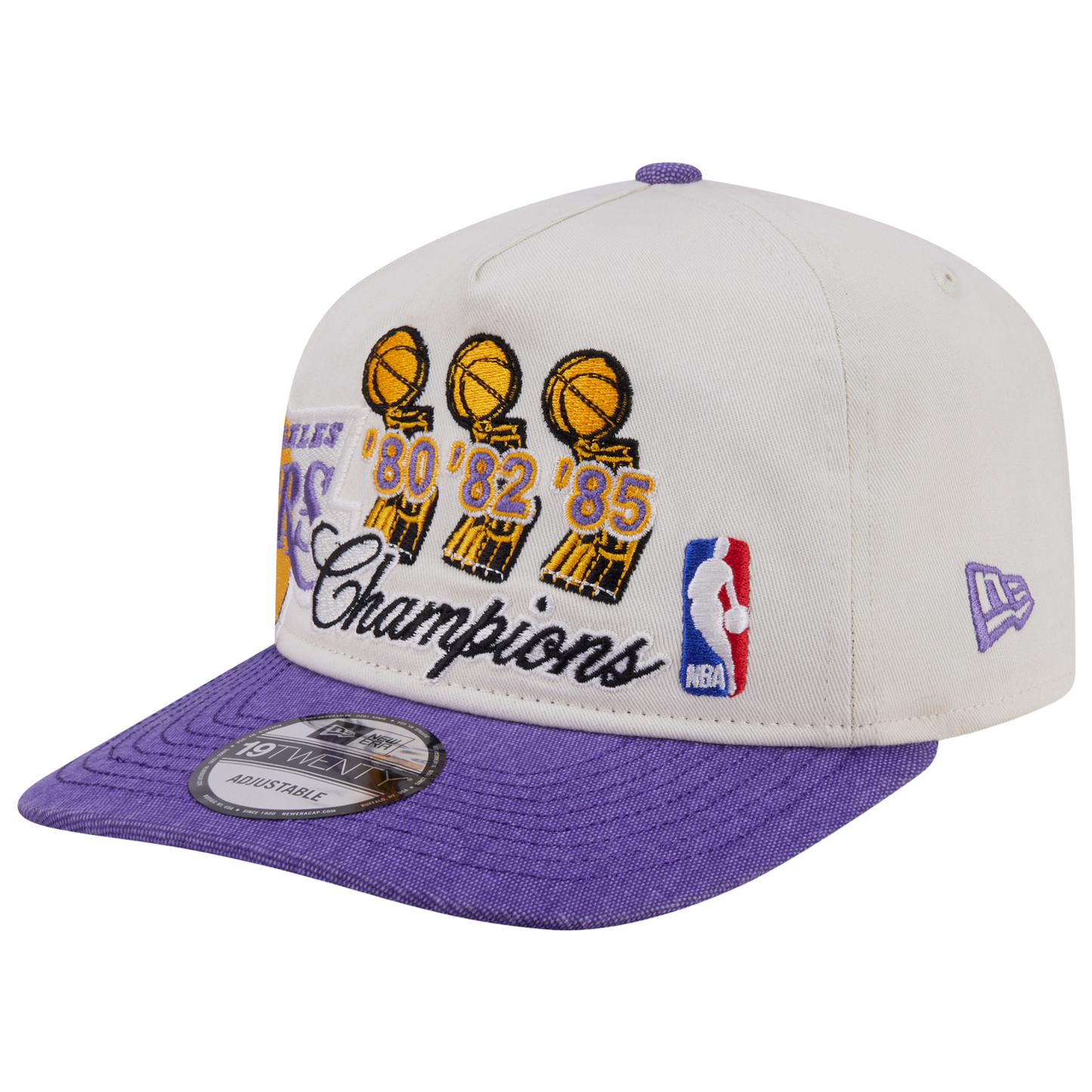 New Era Lakers HWC 1920 Cap - Men's - Yellow/Tan/Purple