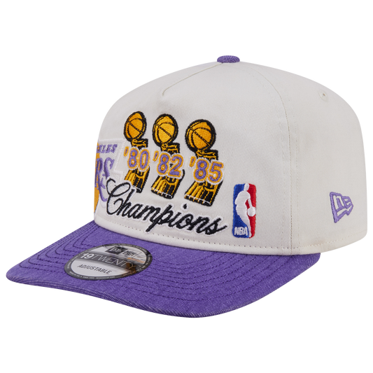 New Era Lakers HWC 1920 Cap - Men's - Yellow/Tan/Purple