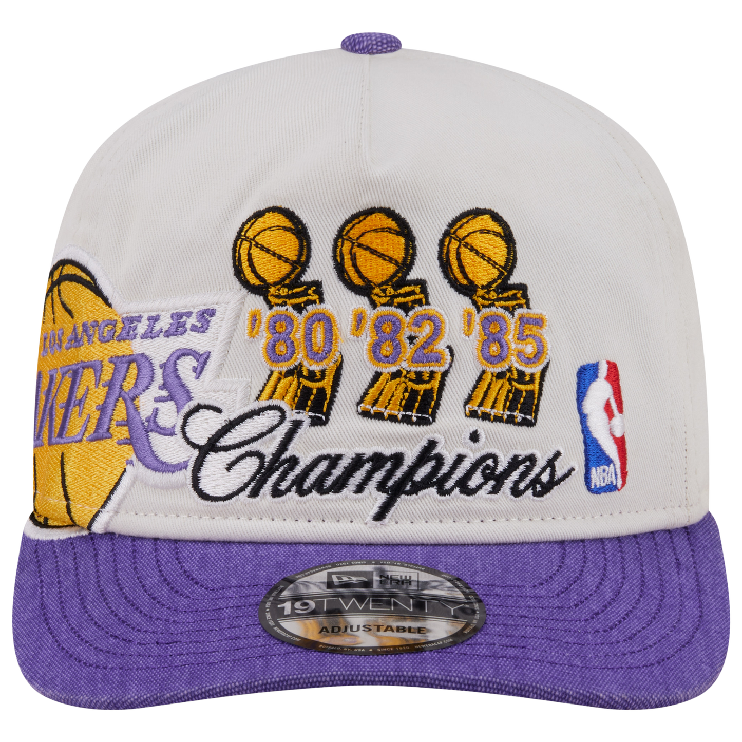 New Era Lakers HWC 1920 Cap - Men's - Yellow/Tan/Purple