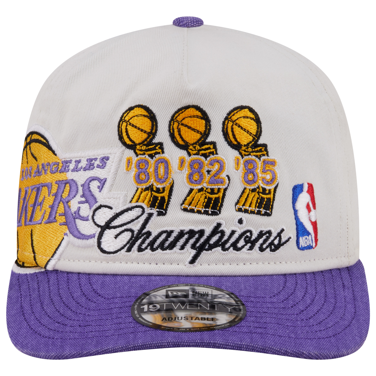 New Era Lakers HWC 1920 Cap - Men's - Yellow/Tan/Purple