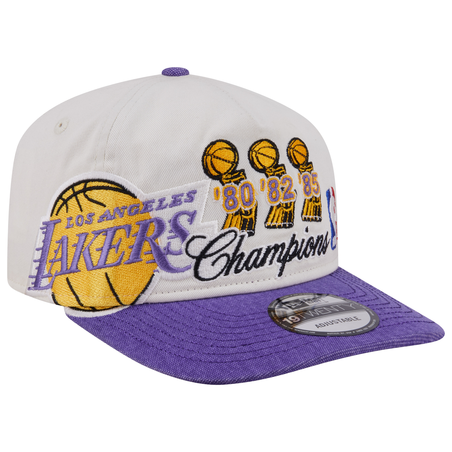New Era Lakers HWC 1920 Cap - Men's - Yellow/Tan/Purple