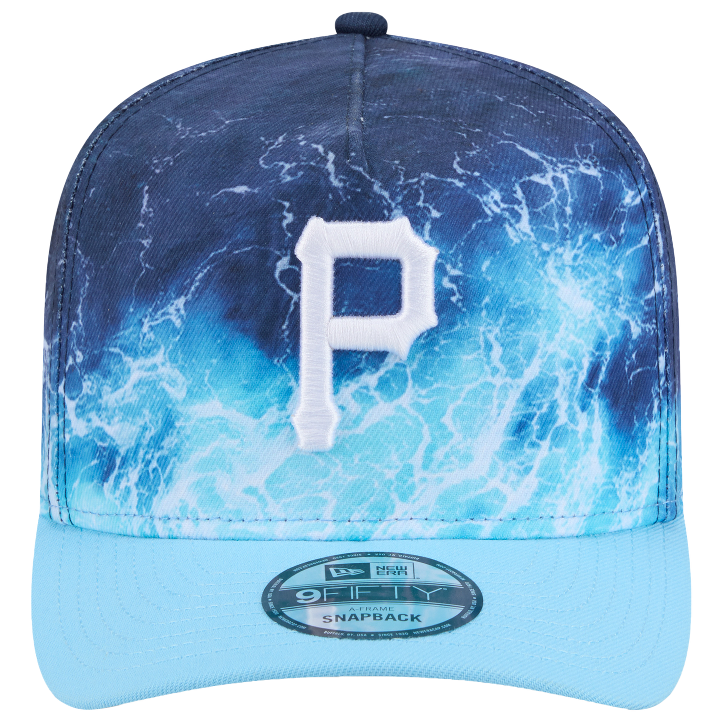 New Era Pirates Deep Water 950 A Frame Cap - Men's - Blue/Teal