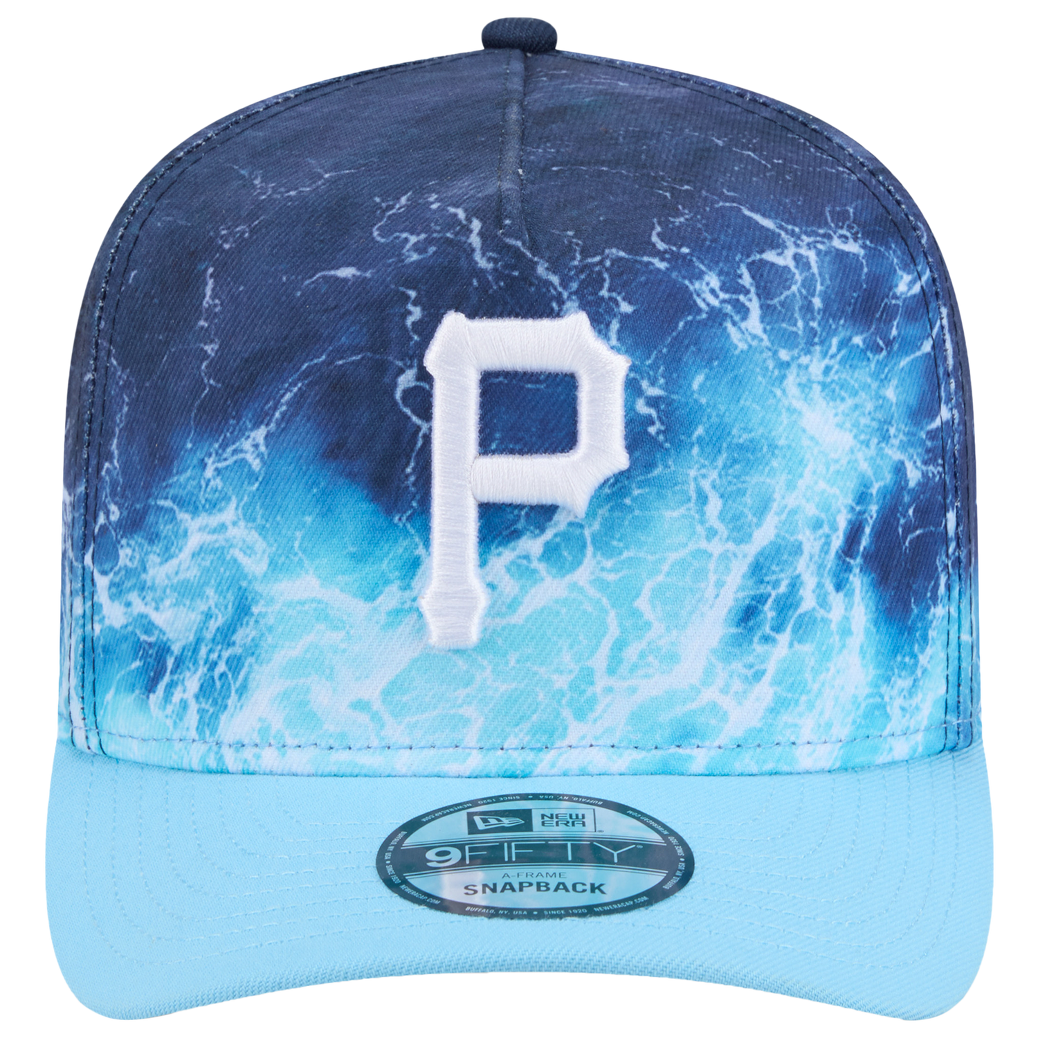 New Era Pirates Deep Water 950 A Frame Cap - Men's - Blue/Teal