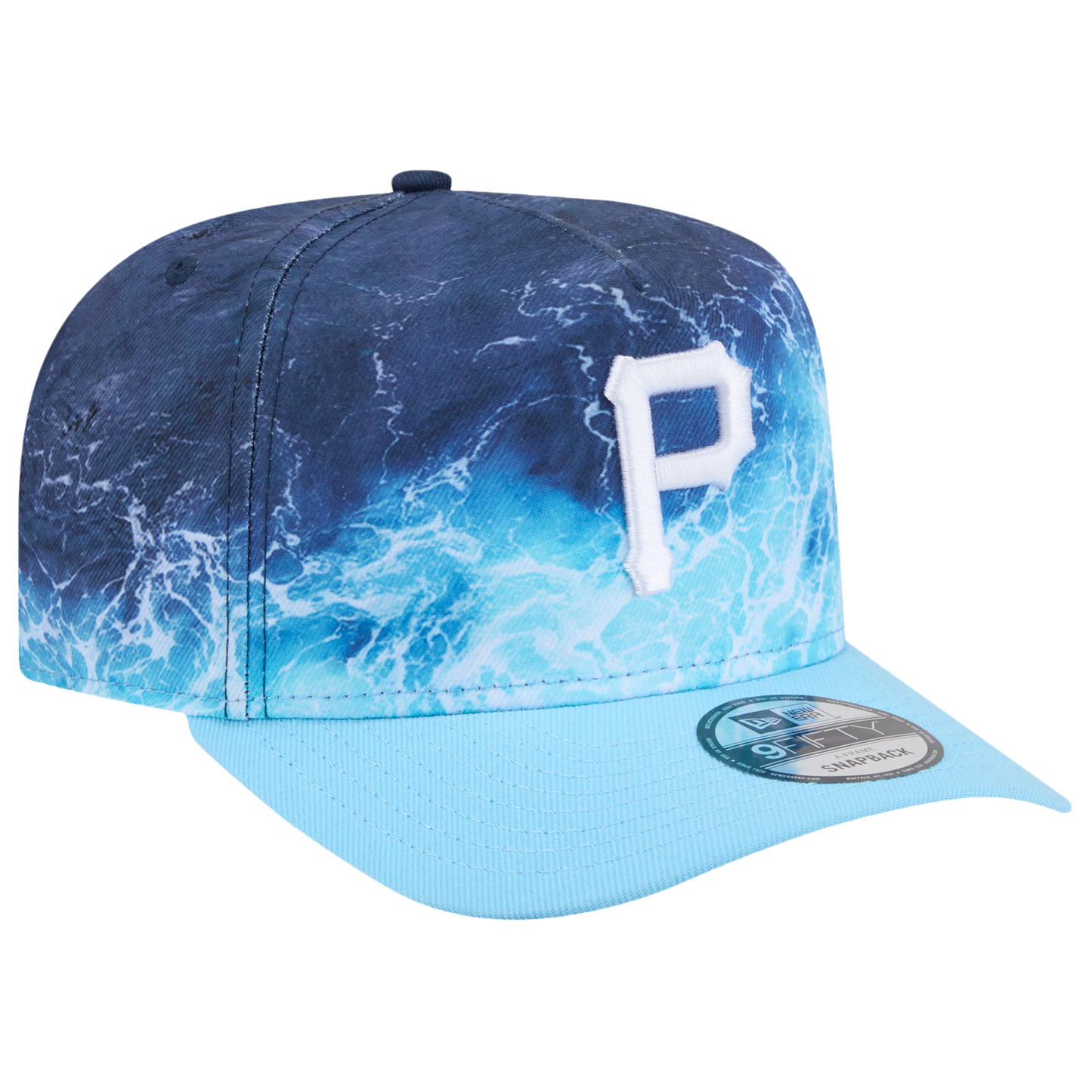 New Era Pirates Deep Water 950 A Frame Cap - Men's - Blue/Teal