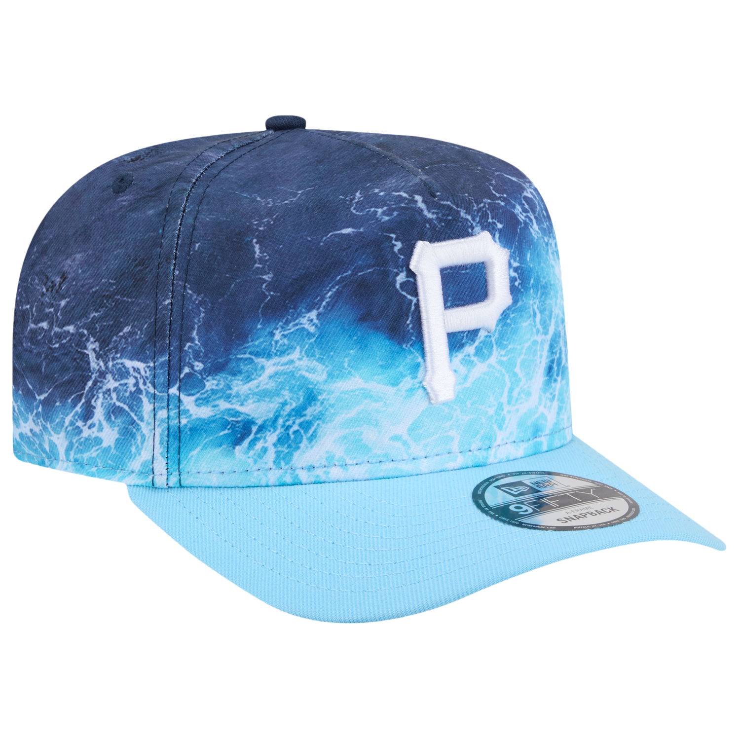 New Era Pirates Deep Water 950 A Frame Cap - Men's - Blue/Teal
