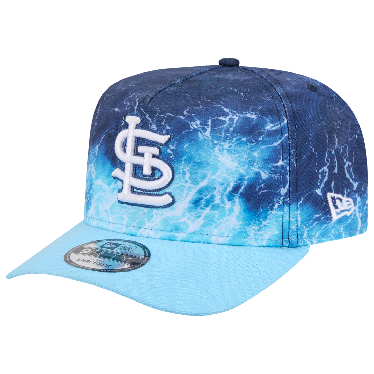 New Era Cardinals Deep Water 950 A Frame Cap - Men's - Blue/Teal