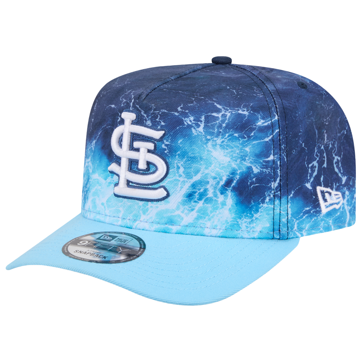 New Era Cardinals Deep Water 950 A Frame Cap - Men's - Blue/Teal