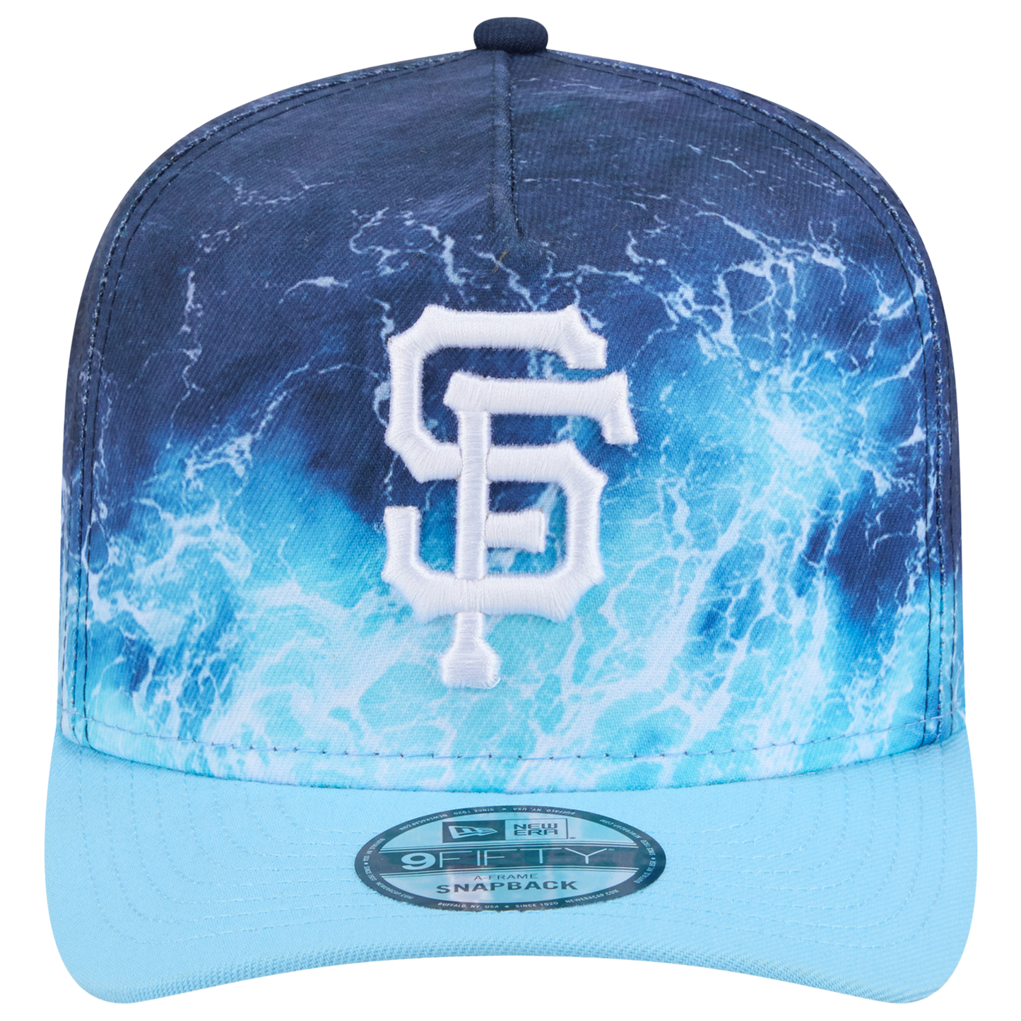 New Era Giants Deep Water 950 A Frame Cap - Men's - Blue/Teal