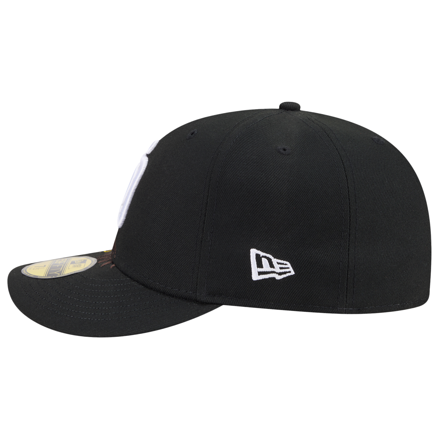 New Era Padres AM 5950 Cap - Men's - Black/White/Brown