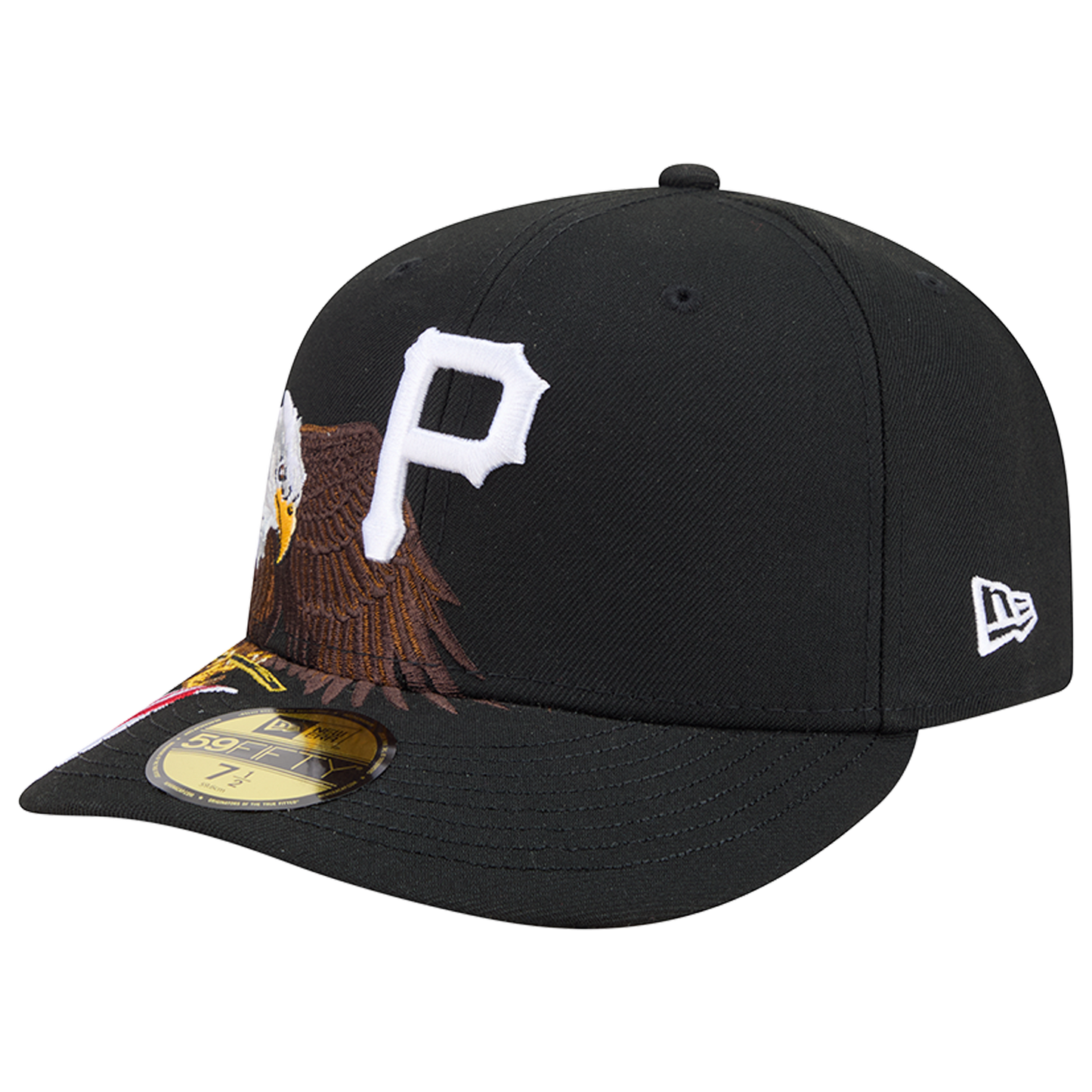 New Era Pirates AM 5950 Cap - Men's - Black/Brown/White
