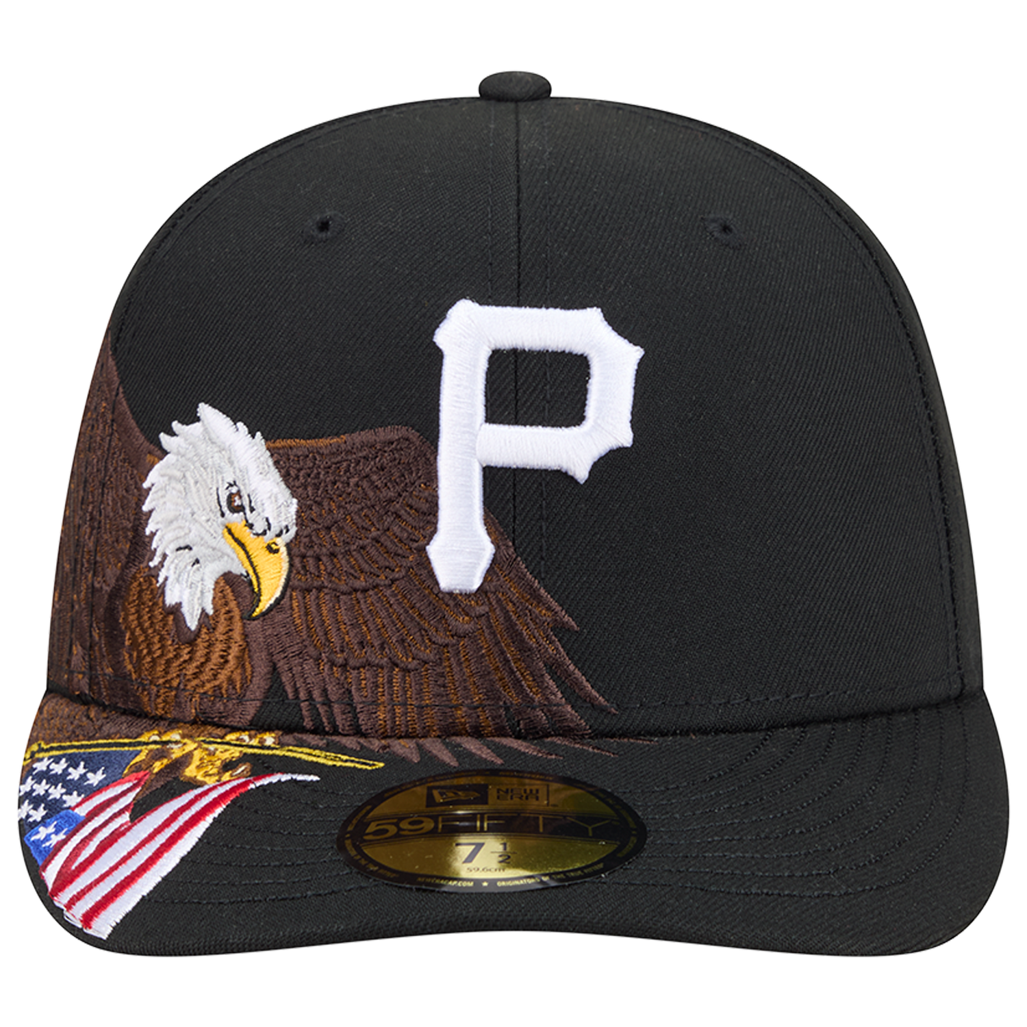 New Era Pirates AM 5950 Cap - Men's - Black/Brown/White
