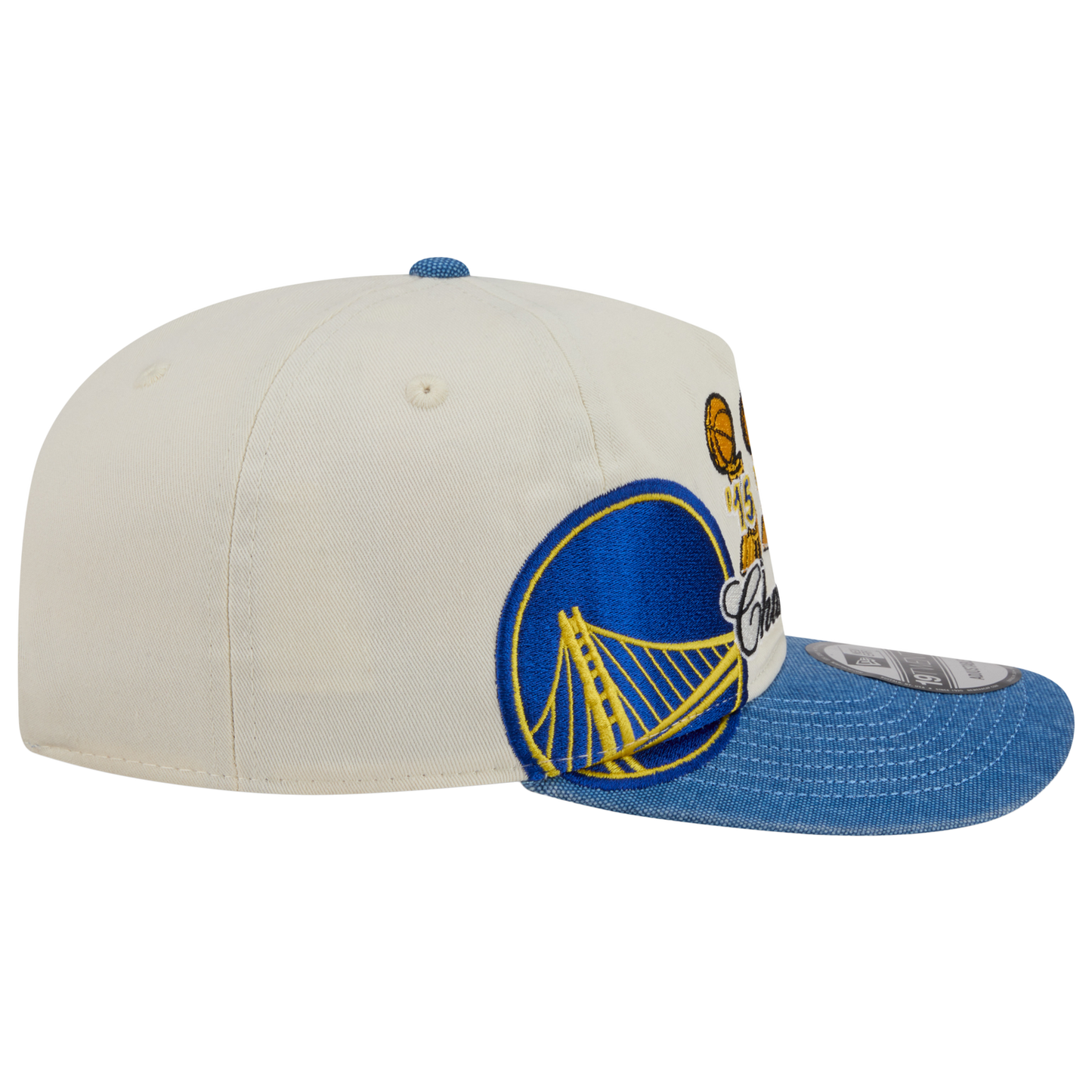 New Era Warriors HWC 1920 Cap - Men's - Tan/Blue/Yellow