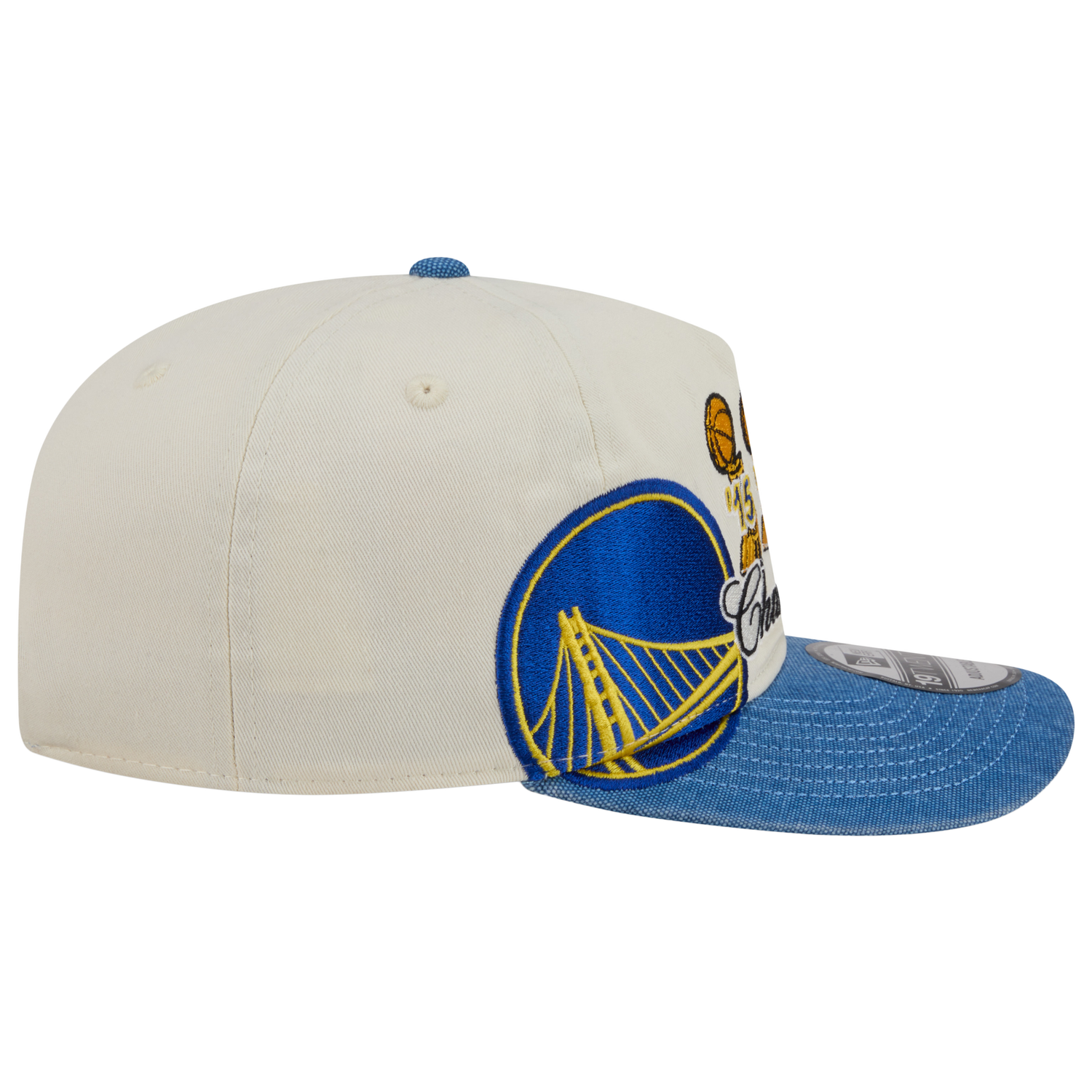 New Era Warriors HWC 1920 Cap - Men's - Tan/Blue/Yellow