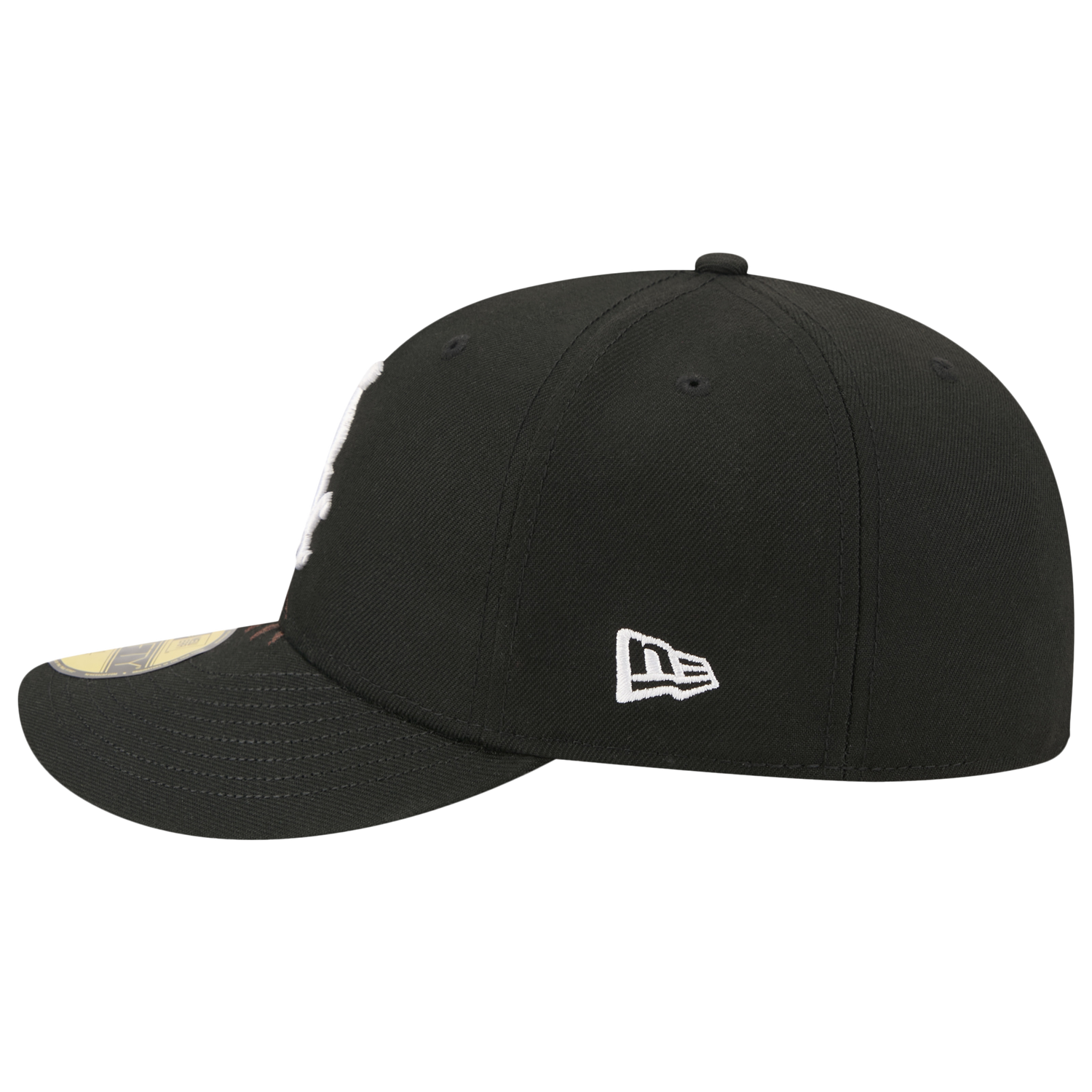 New Era White Sox AM 5950 Cap - Men's - Black/White/Brown