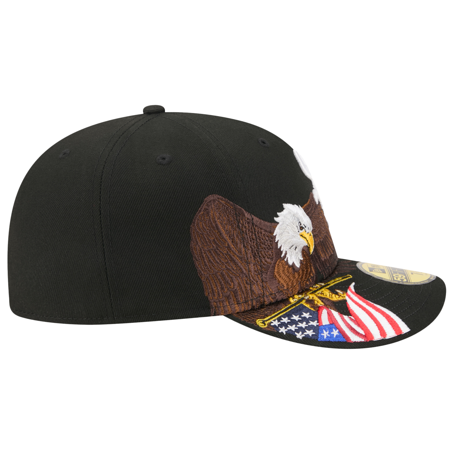 New Era White Sox AM 5950 Cap - Men's - Black/White/Brown