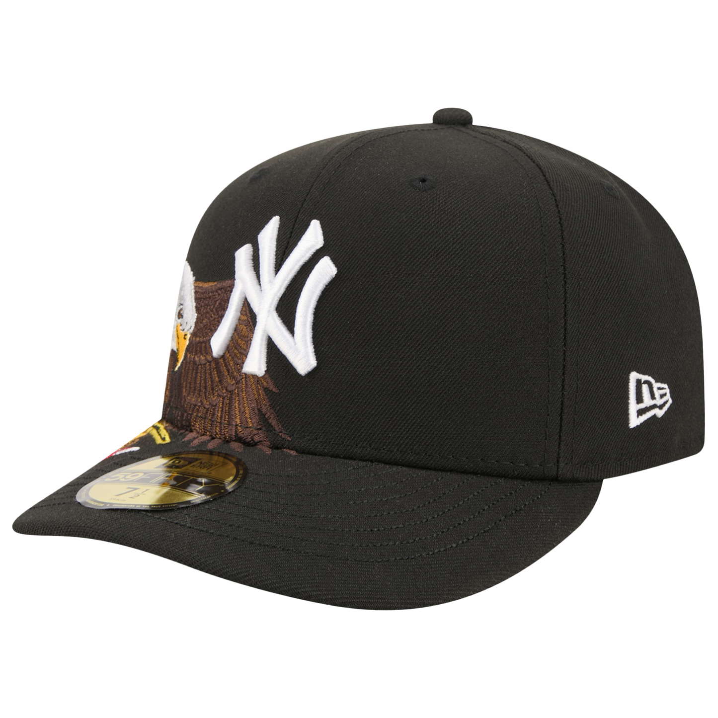 New Era Yankees AM 5950 Cap - Men's - Black/White/Brown