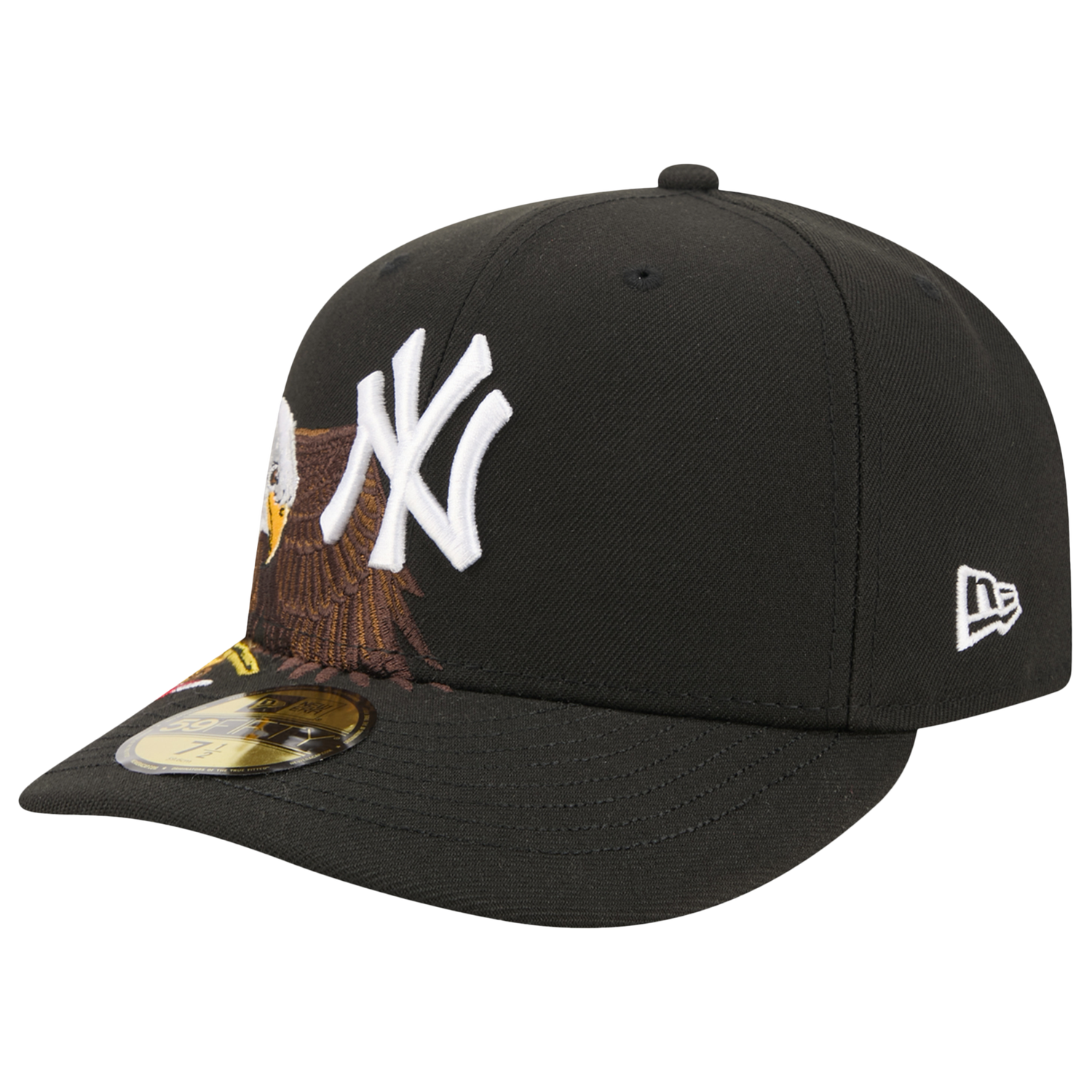 New Era Yankees AM 5950 Cap - Men's - Black/White/Brown
