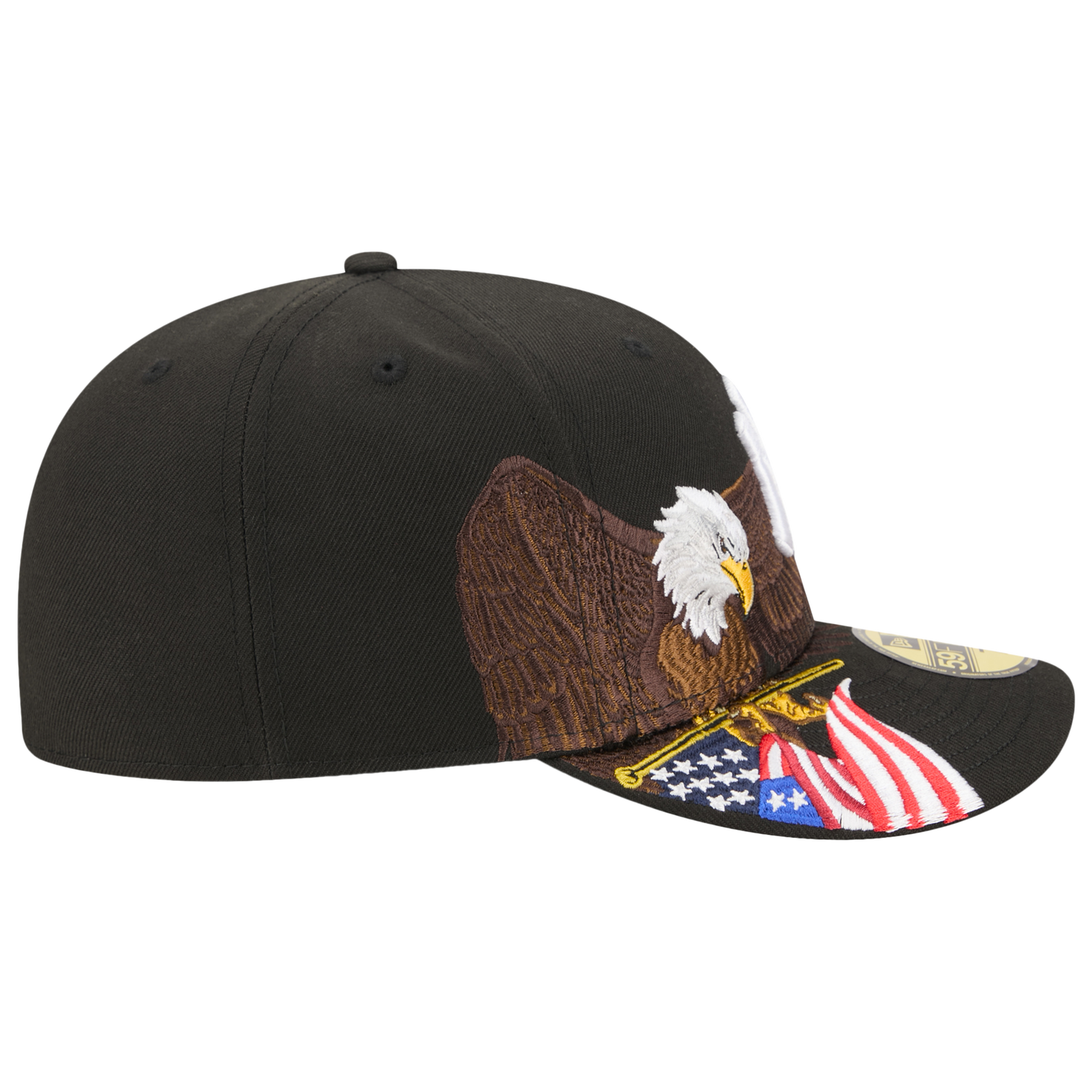 New Era Yankees AM 5950 Cap - Men's - Black/White/Brown