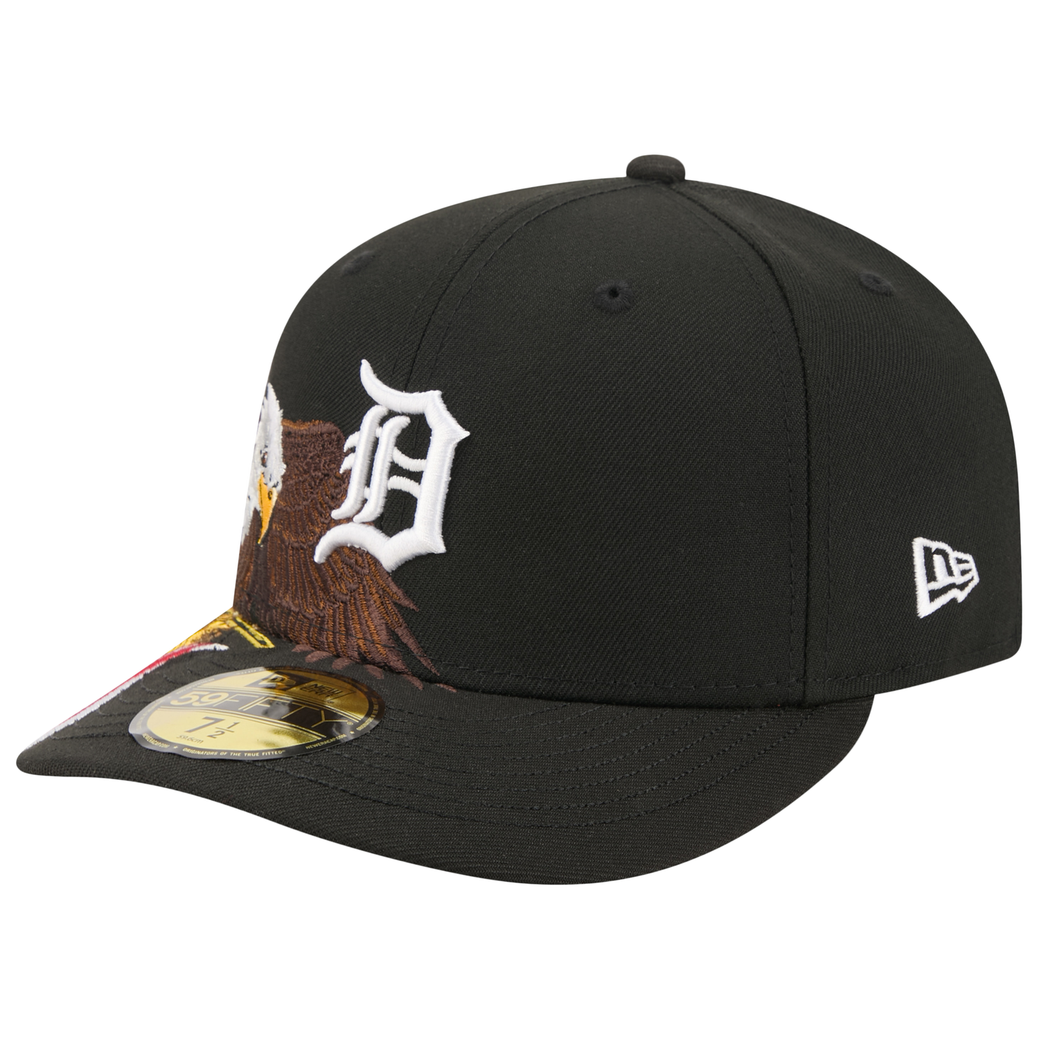 New Era Tigers AM 5950 Cap - Men's - Black/White/Brown