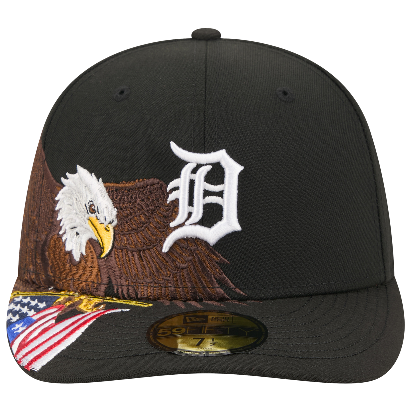 New Era Tigers AM 5950 Cap - Men's - Black/White/Brown
