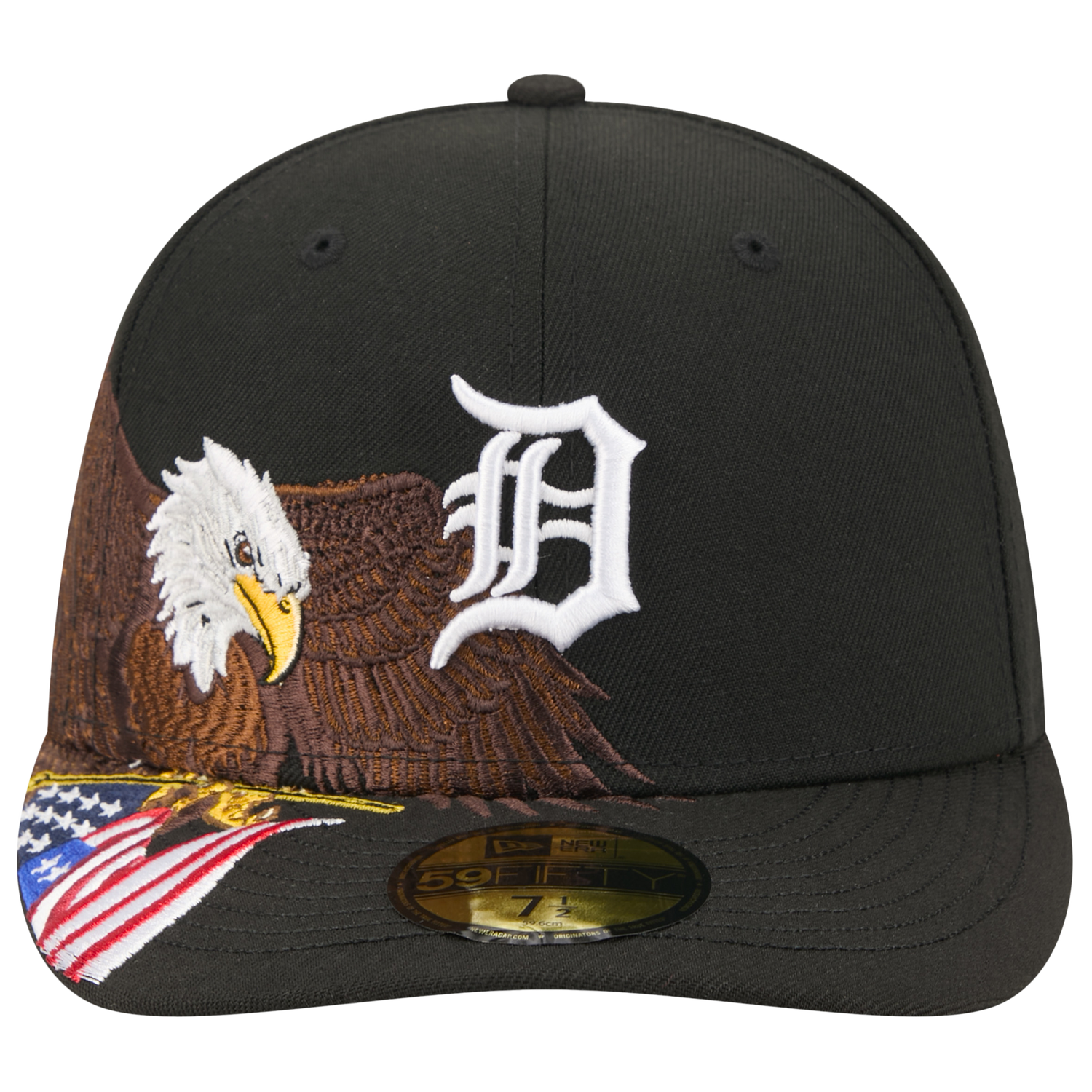 New Era Tigers AM 5950 Cap - Men's - Black/White/Brown