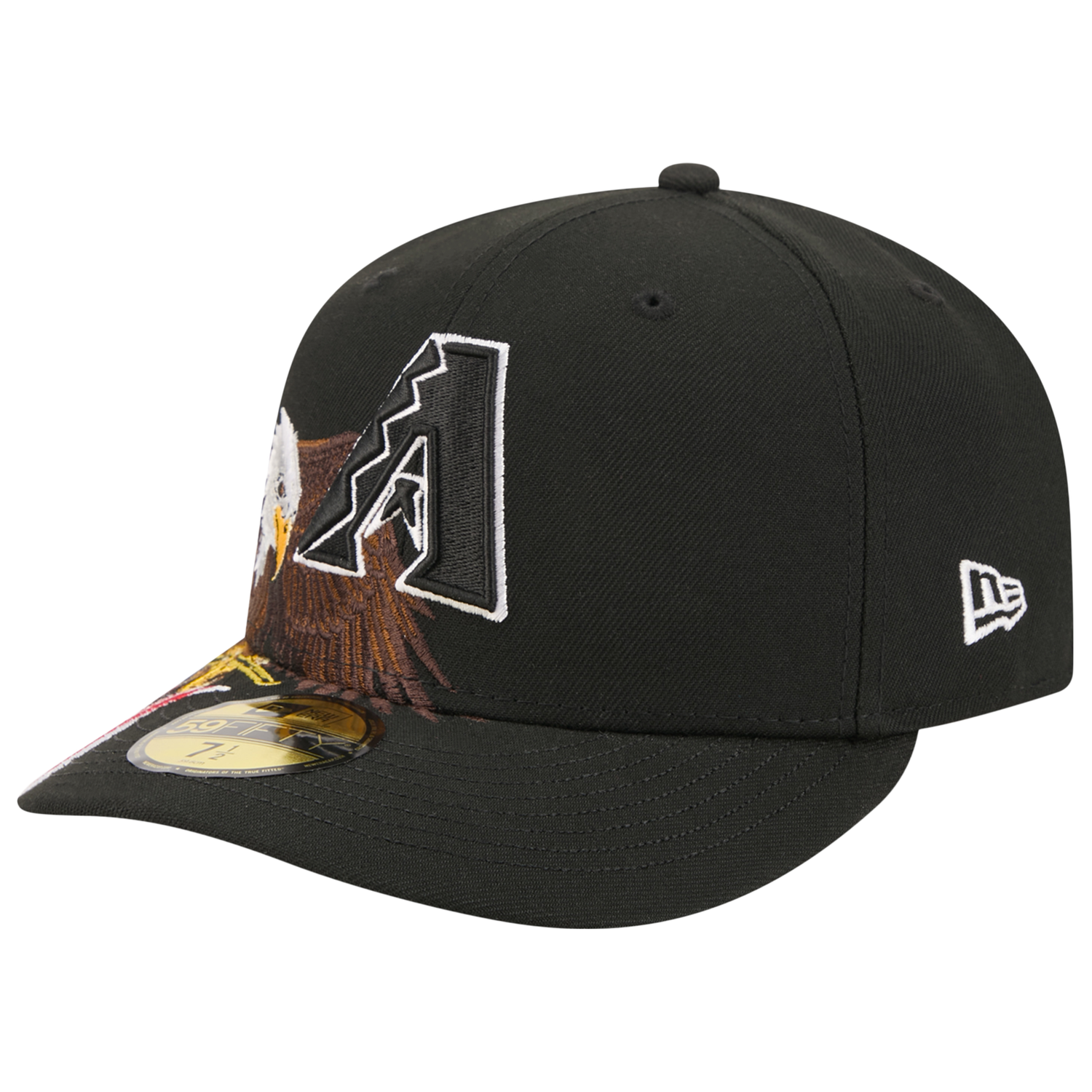 New Era Diamondbacks AM 5950 Cap - Men's - Brown/Black/White