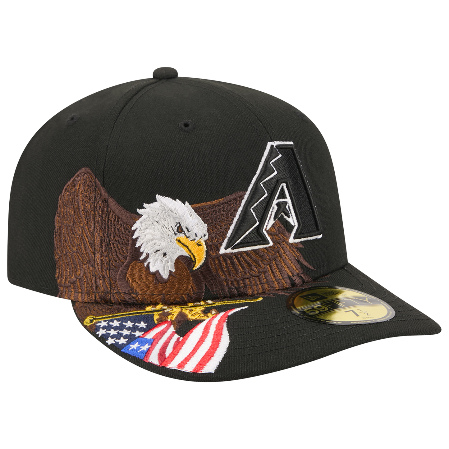 New Era Diamondbacks AM 5950 Cap - Men's - Brown/Black/White