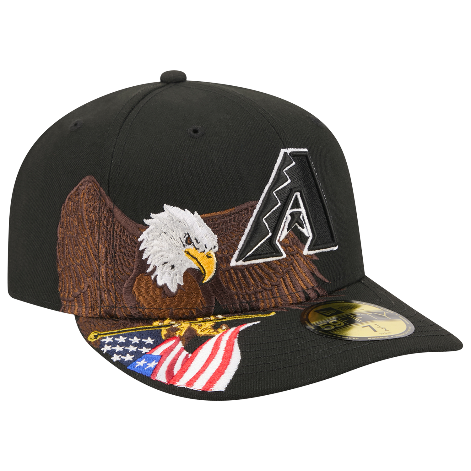 New Era Diamondbacks AM 5950 Cap - Men's - Brown/Black/White
