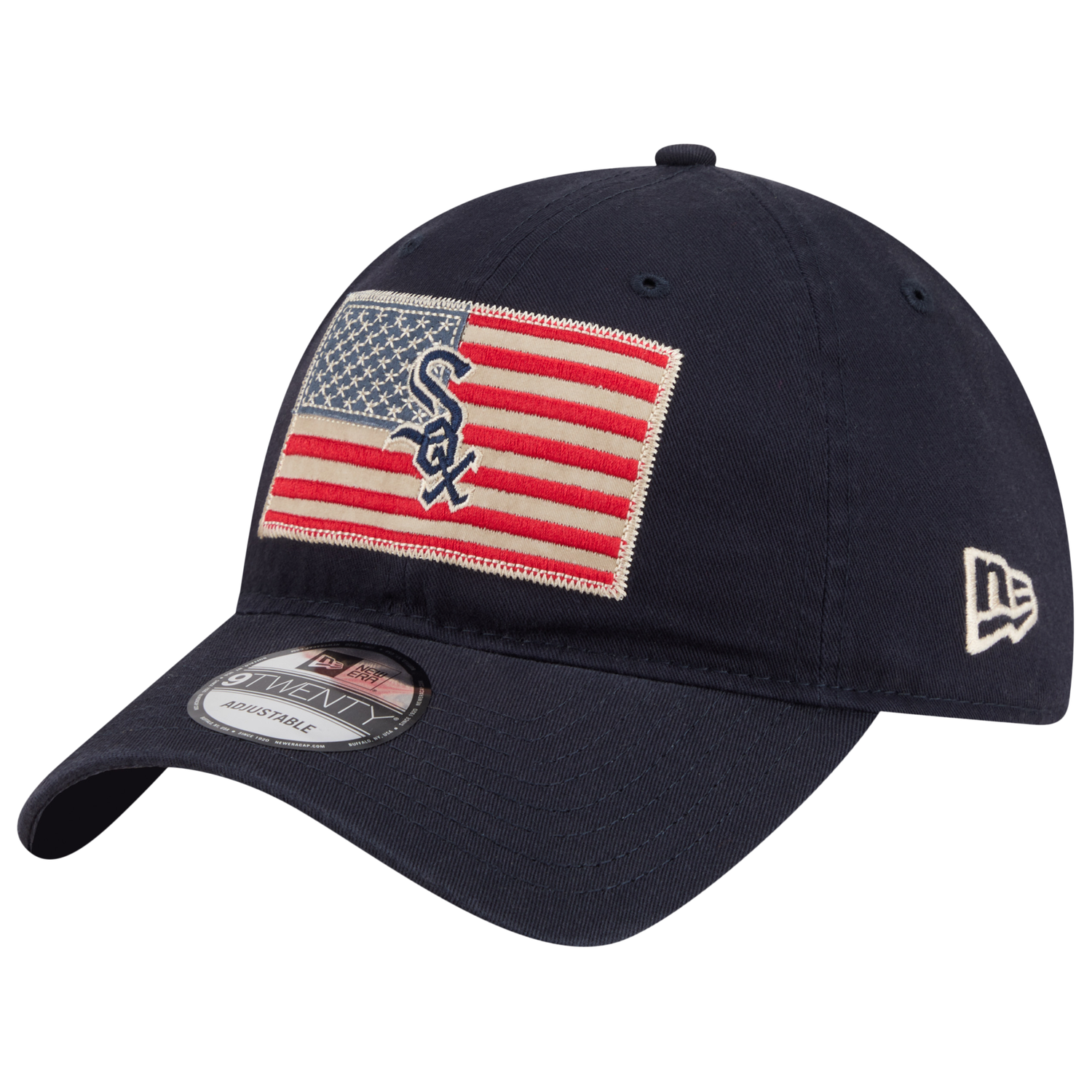 New Era White Sox AM 920 Cap - Men's - Navy/Red/White
