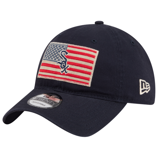 New Era White Sox AM 920 Cap - Men's - Navy/Red/White
