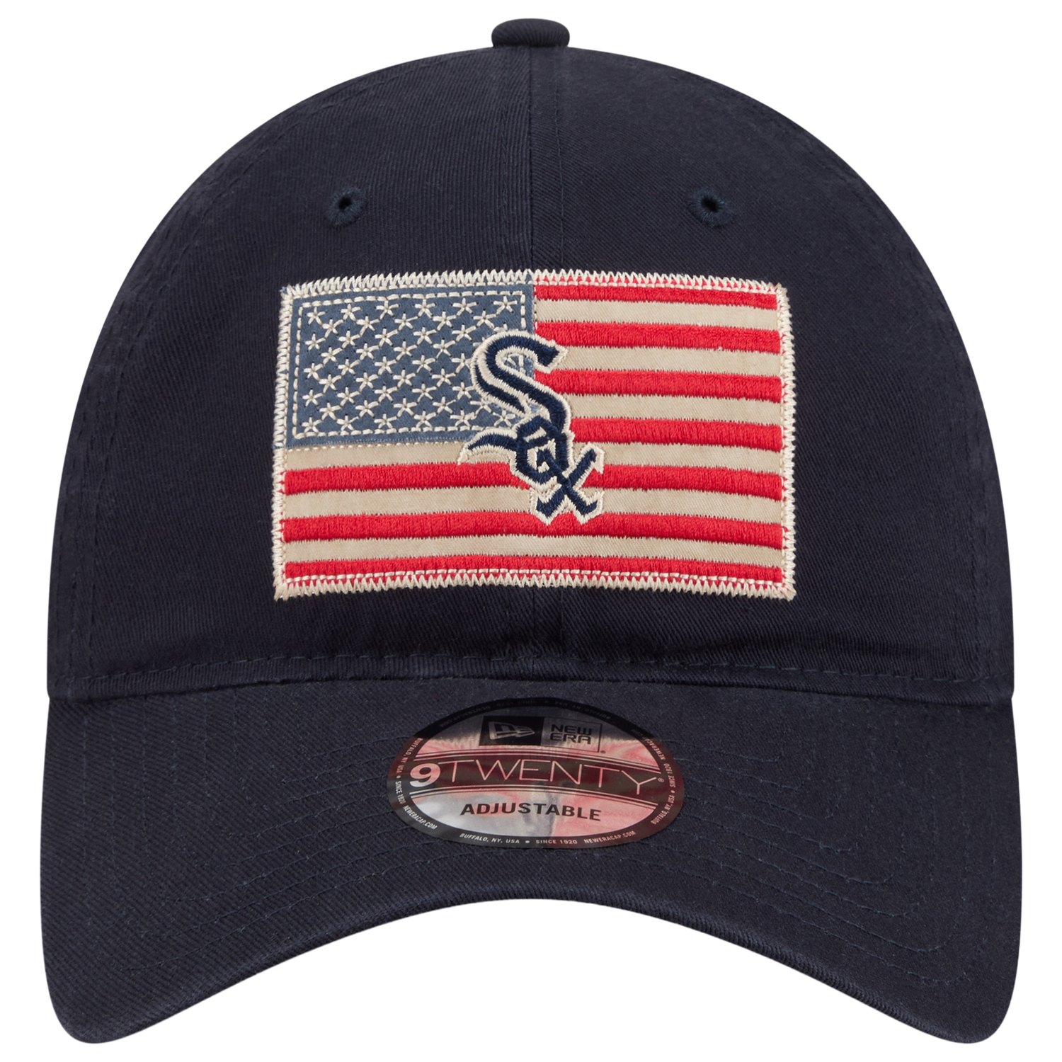 New Era White Sox AM 920 Cap - Men's - Navy/Red/White