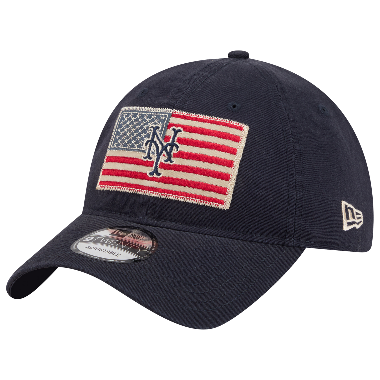 New Era Mets AM 920 Cap - Men's - Navy/Red/White